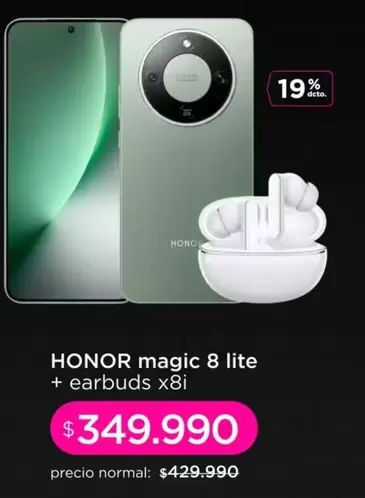 Magic 8 Lite + earbuds