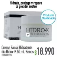 Crema Facial Hidratante Dia Hidro-K 50 Ml Kenos