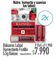 Balsamo Labial Humectante Frutilla 5.5g Baisse