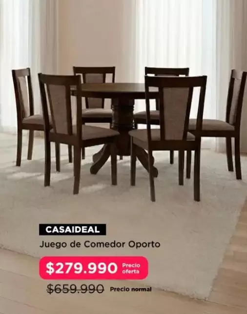 Juego De Comedor Oporto