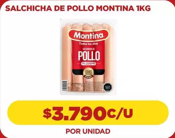 Montina - Salchicha De Pollo