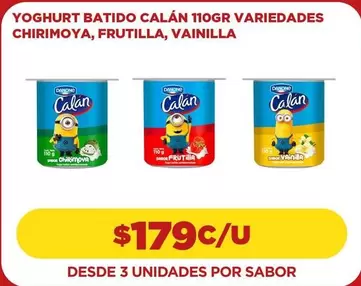 Danone - Yoghurt Batido Calan 110Gr Variedades