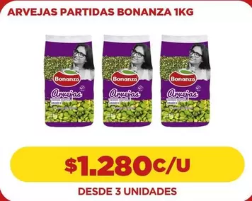 Bonanza - Arvejas Partidas