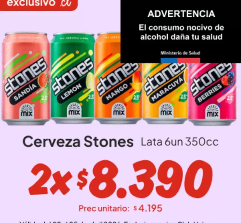 Cerveza Stones