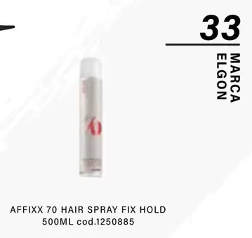 AFFIXX 70 HAIR SPRAY FIX HOLD 500ML COD.1250885