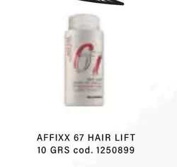 Affixx 67 Hair Lift 10 Grs Cod. 1250899