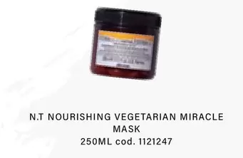 Nourishing Vegetarian Miracle Mask 250ml Cod.