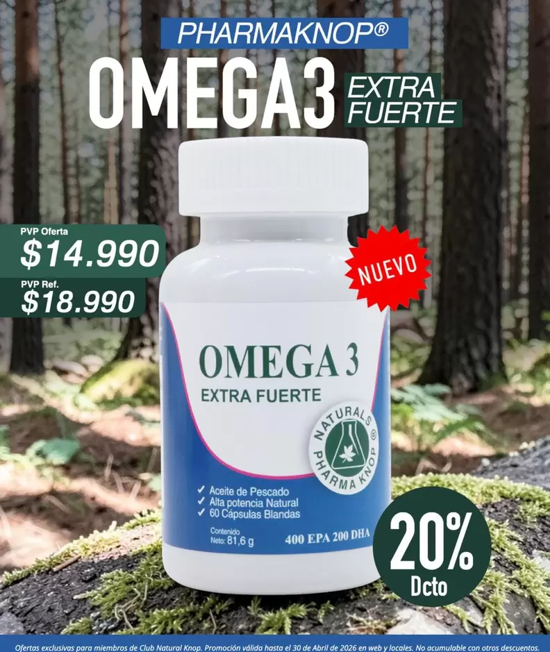 Omega -  3 Extra Fuerte