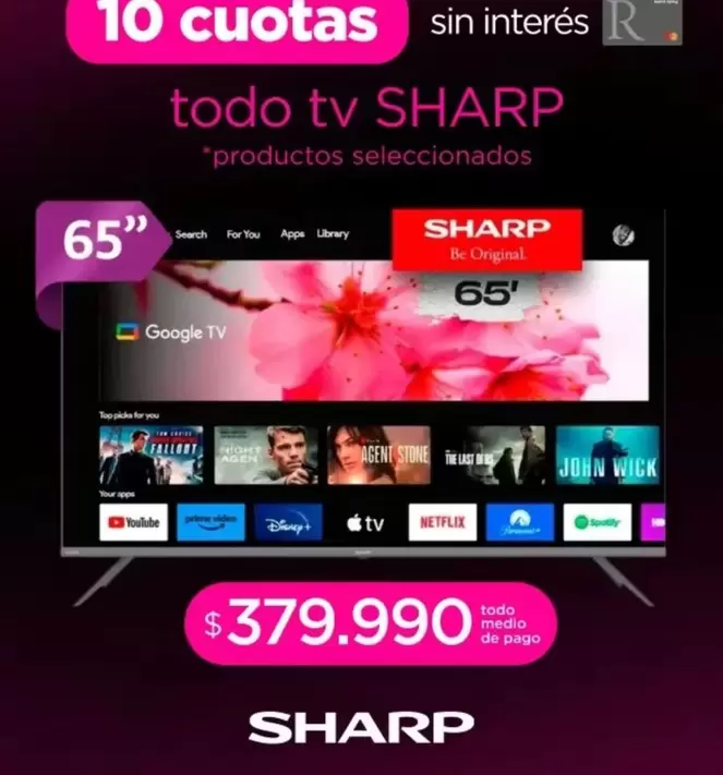 Sharp - Smart Tv 65na766