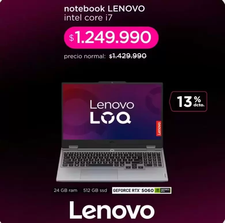 Lenovo - Notebook