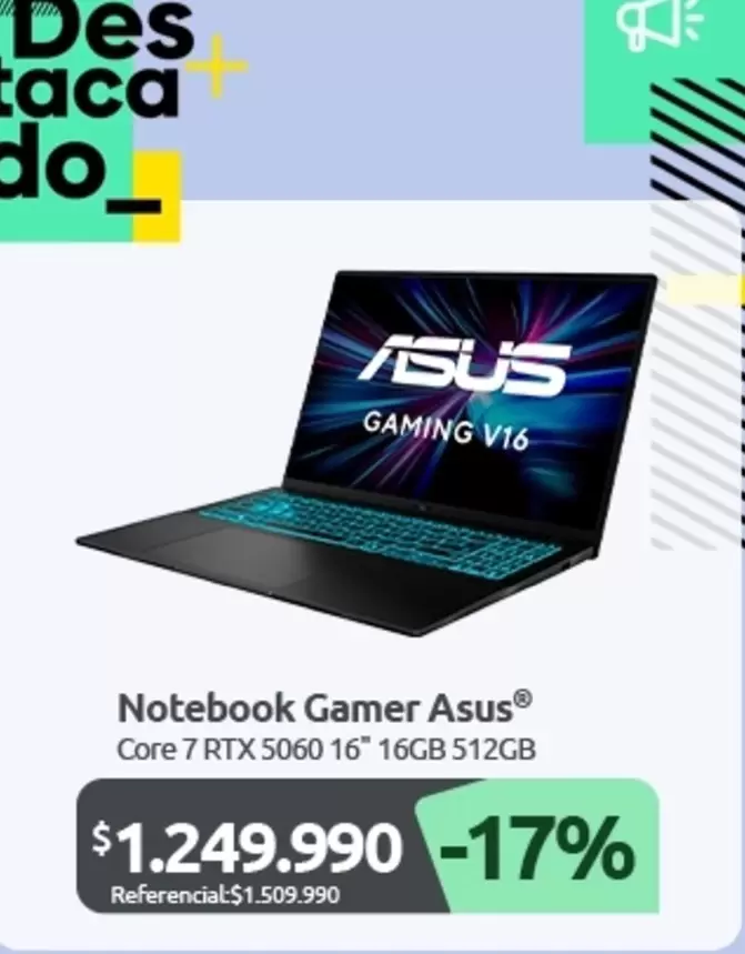 Asus - Notebook Gamer