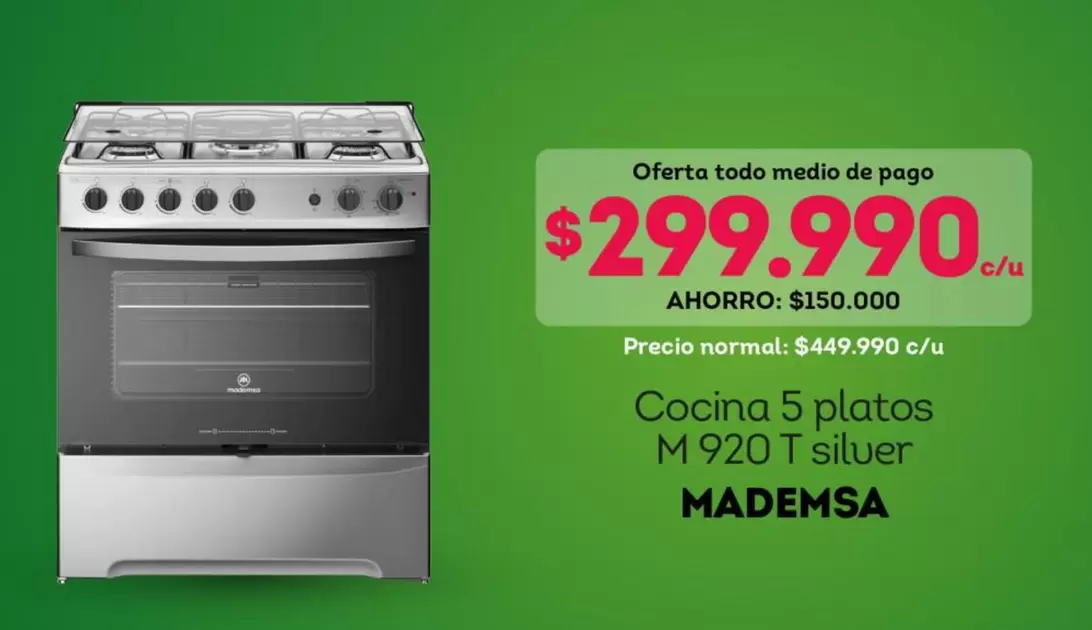 Mademsa - Cocina 5 Platos