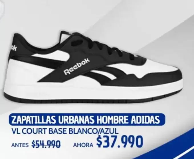 Reebok - Zapatillas Urbanas Adidas Base Blanco