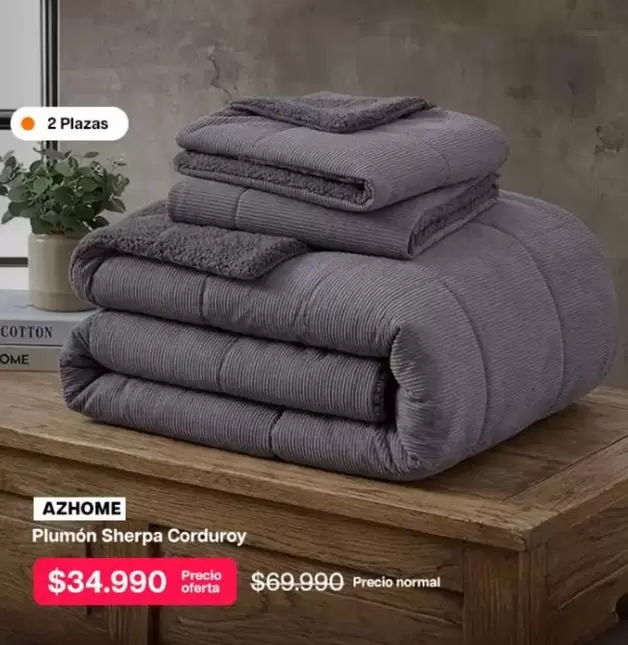 Plumón Sherpa Corduroy