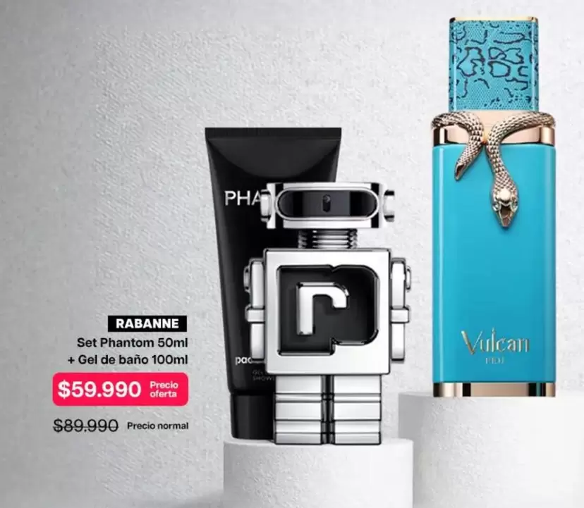 Set Phantom 500ml + Gel De Bano 100ml