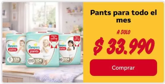 Pampers - Pants Para Todo El Mes