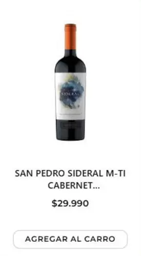 San Pedro Sideral M-ti Cabernet