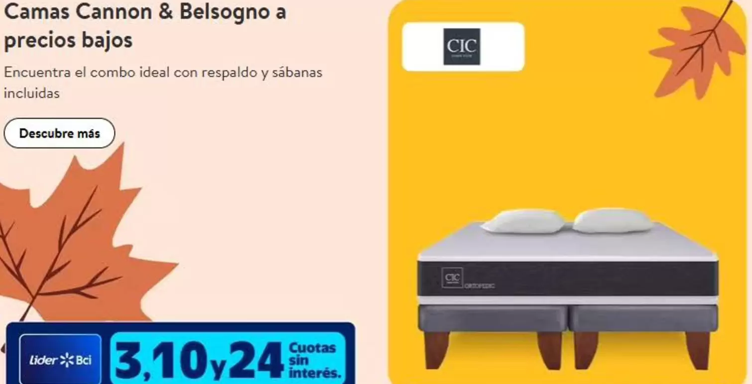Ideal - Camas Cannon & Belsogno A Precios Bajos