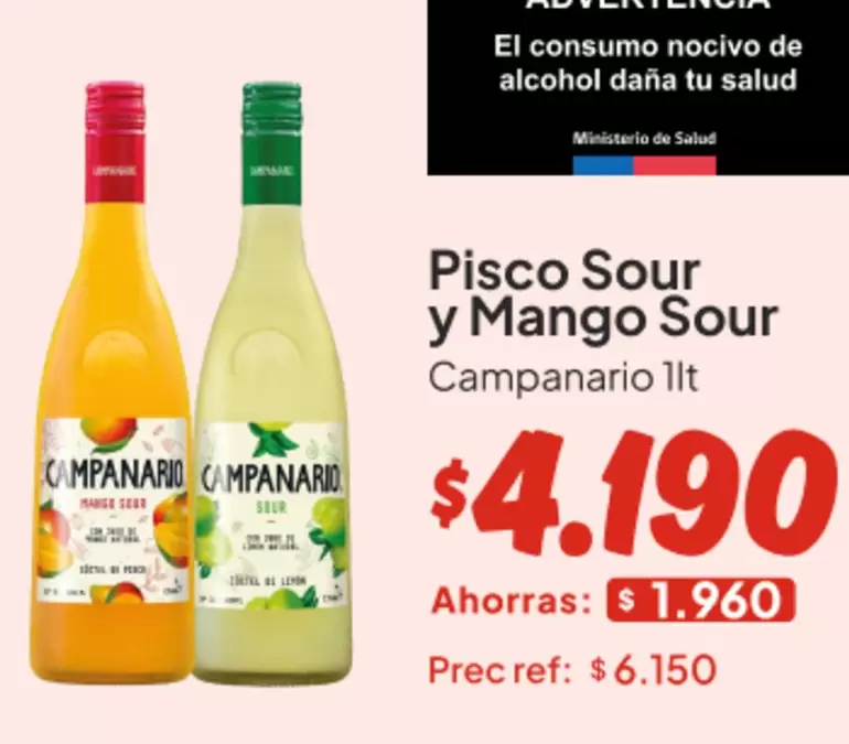 Campanario - Pisco Sour Y Mango Sour