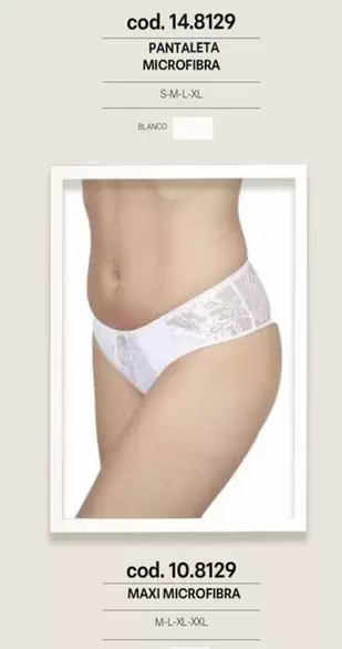Pantaleta Microfibra