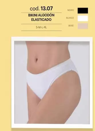 Bikini Algodón Elasificado