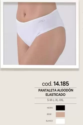 Pantaleta Algodón Elásticado