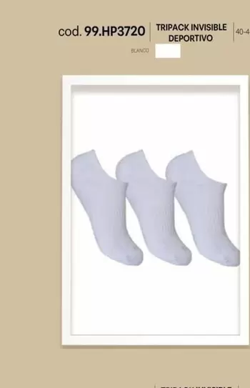 Tripack Invisible Deportivo