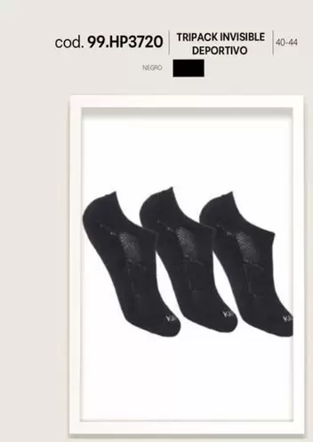 Tripack Invisible Deportivo