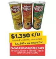 Valor - Papas Fritas Mister Papa