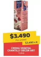 Crema Chantilly Decor Art