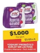 Surlat - Probiotico  Sin Lactosa