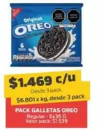 Oreo - Pack Galletas