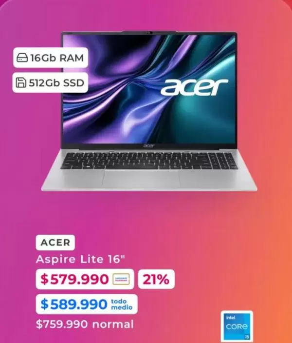 Acer - Aspire Lite 16"