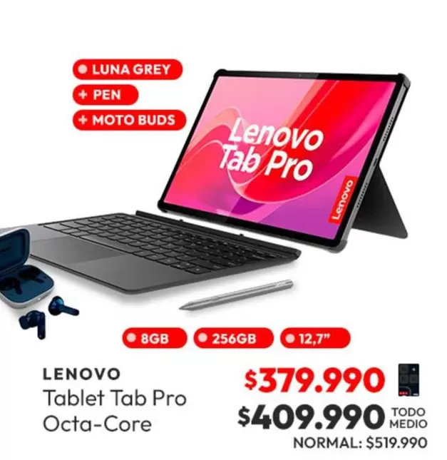 Lenovo - Tablet Tab Pro Octa-Core