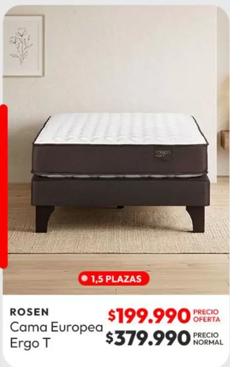 Rosen - Cama Europea Ergo T