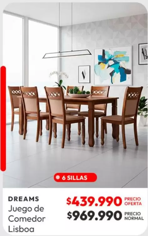 Juego De Comedor Lisboa