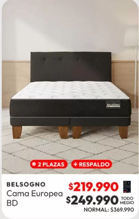 Cama Europea Bd