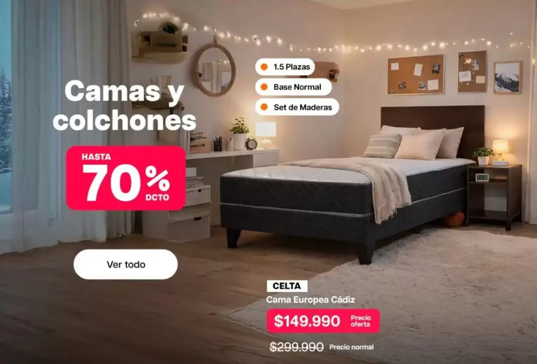 Celta - Cama Europa Gold