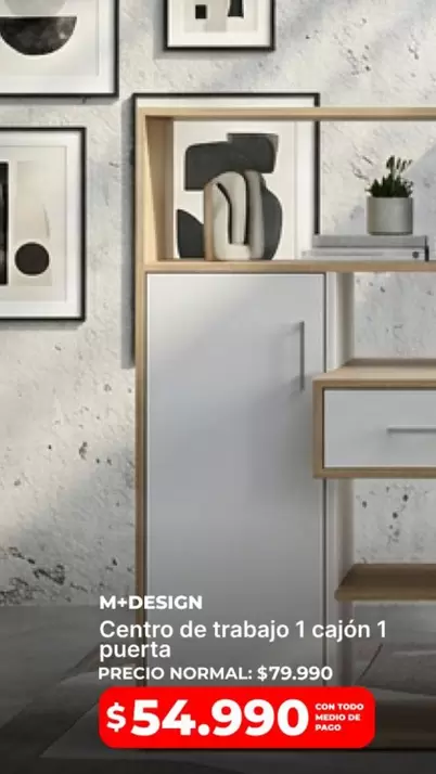 Centro De Trabajo 1 Cajon 1 Puerta