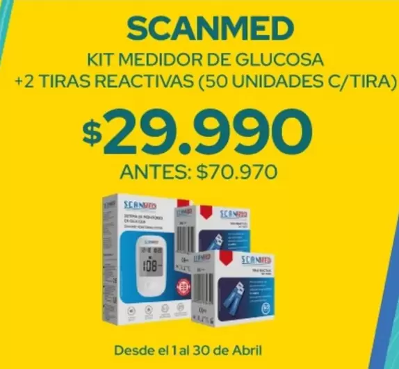 Kit Medidor De Glucosa +2 Tiras Reactivas