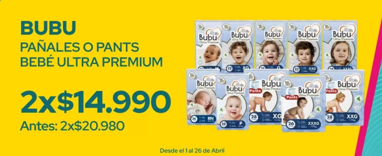 Bubu - Pañales O Pants Bebé Ultra Premium