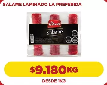 La Preferida - Salame Laminado