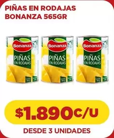 Bonanza - Piñas En Rodajas
