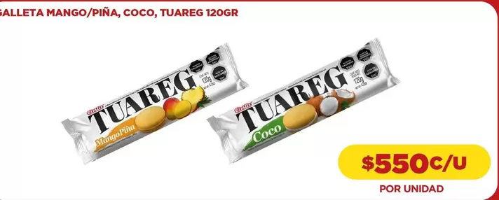 Tuareg - Galleta Mango/pina, Coco,