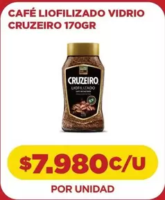 Cruzeiro - Cafe Liofilizado Vidrio