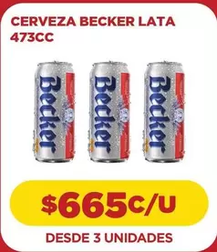 Becker - Cerveza Lata