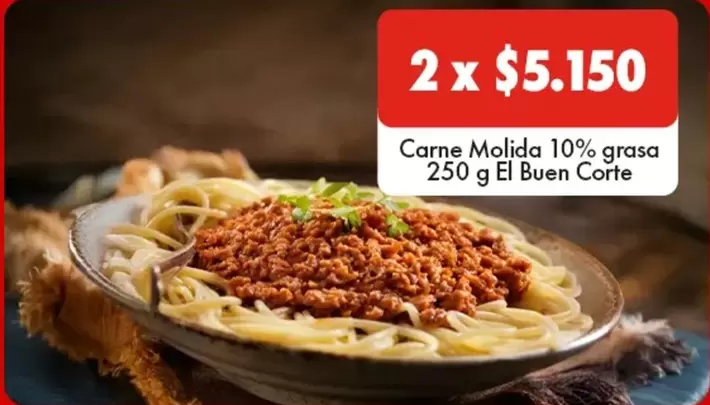 Carne Molida 10% Grasa