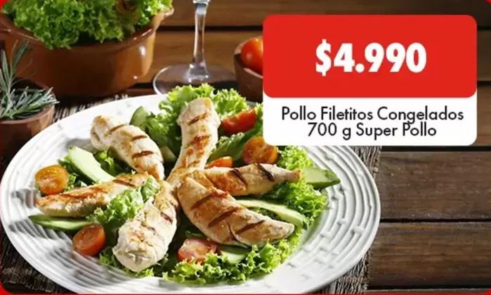 Pollo Filetitos Congelados