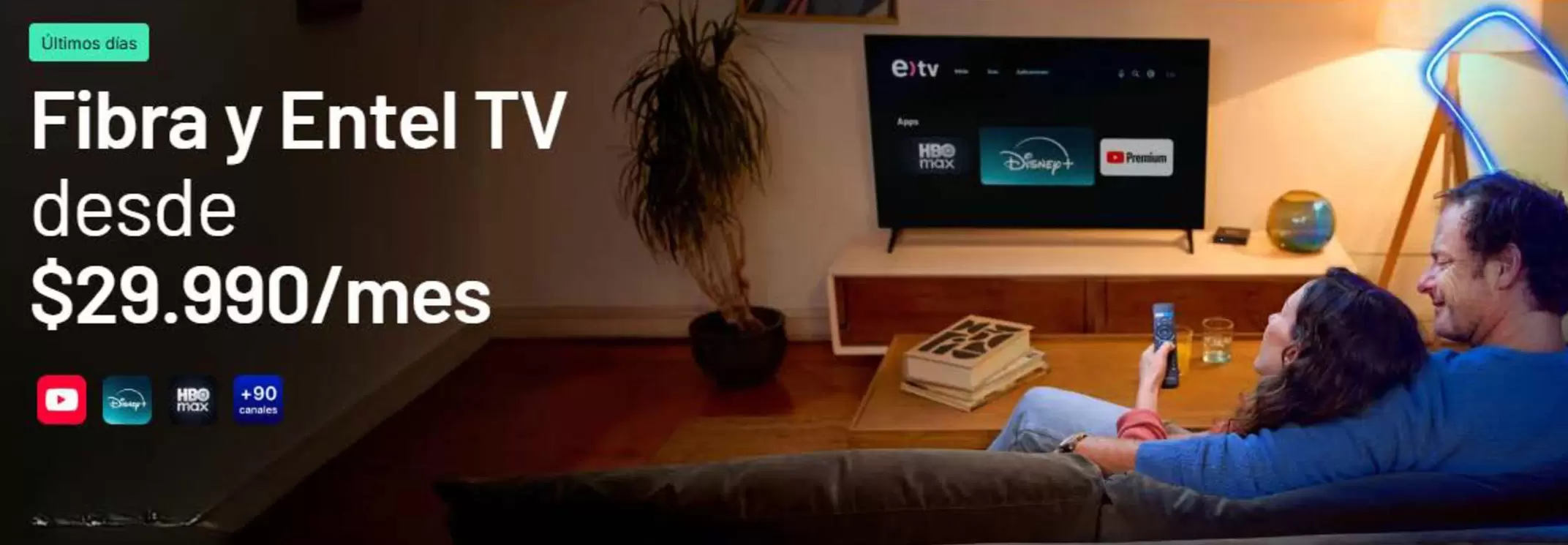 Disney - Fibra y Entel Tv