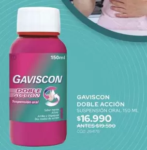 Gaviscon Double Accion Suspension Oral
